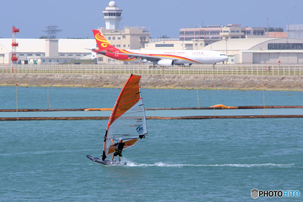 沖縄で初撮影   もう夏