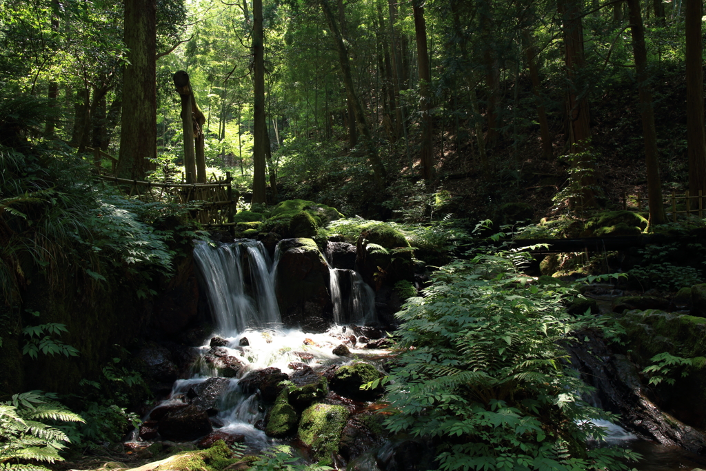 瓜割の滝
