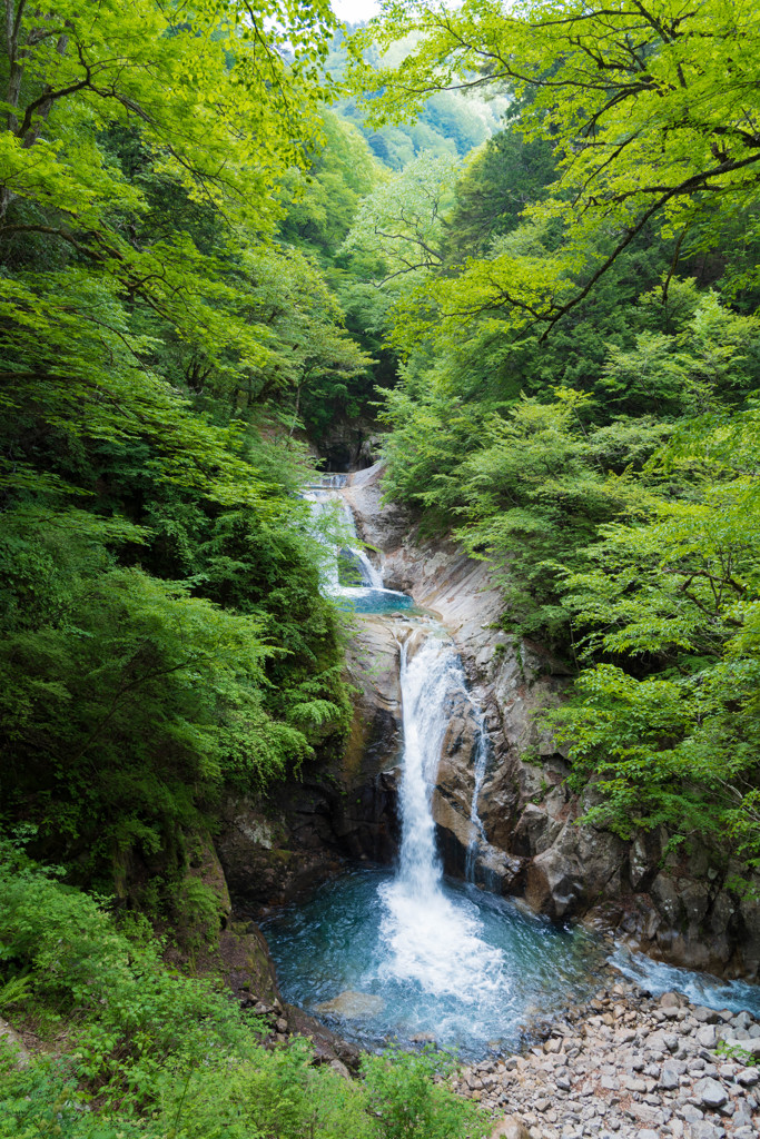 西沢渓谷 七ツ釜五段の滝