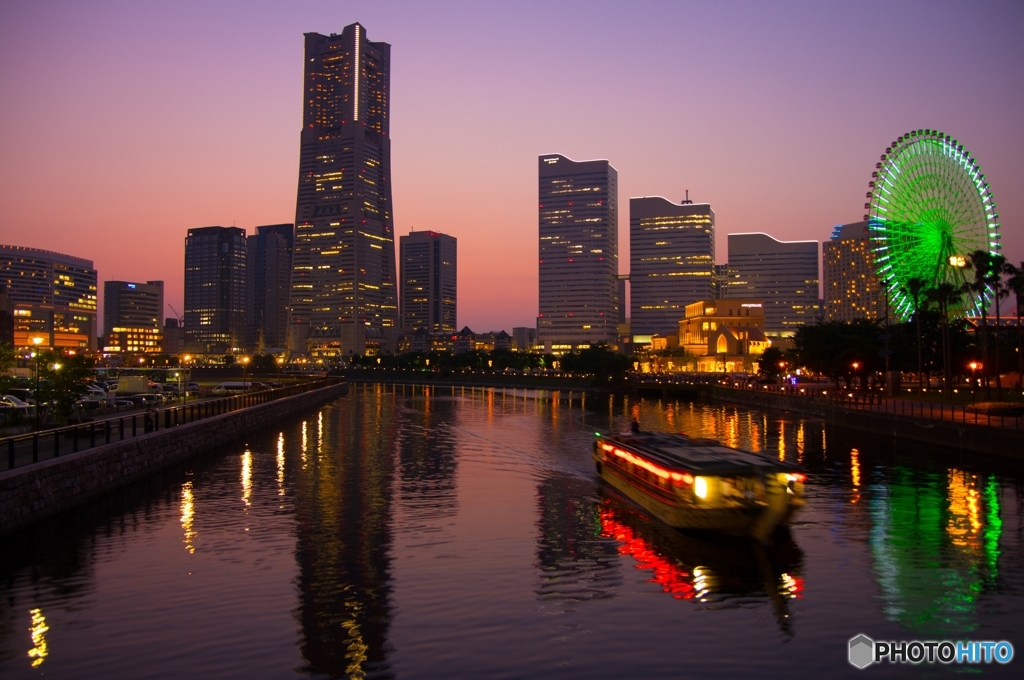 横浜夕景