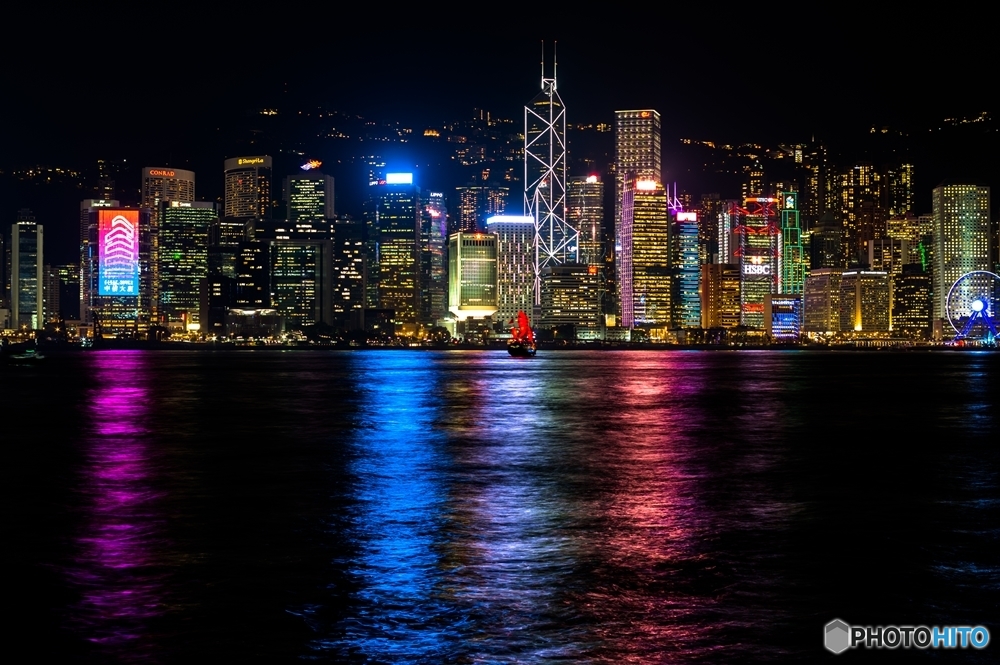 香港の夜景