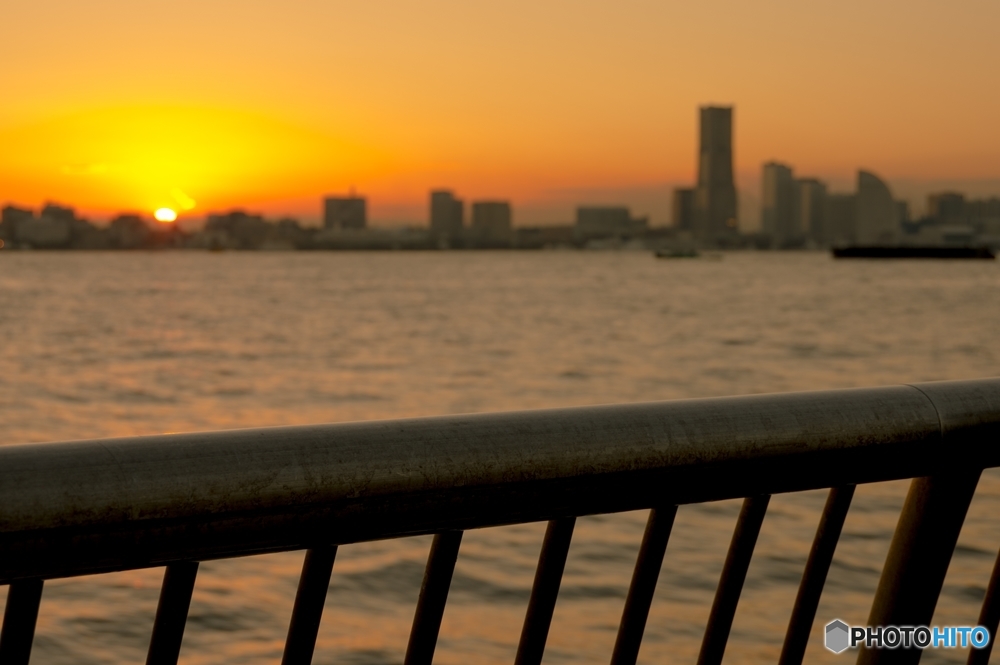 横浜夕景