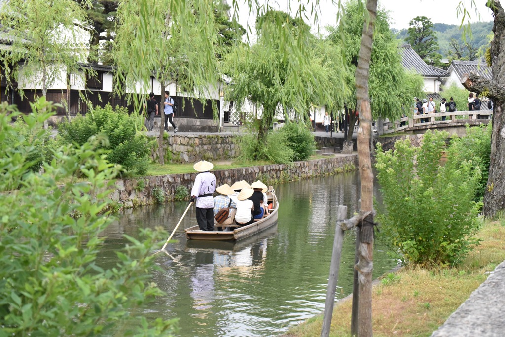 倉敷美観地区 船