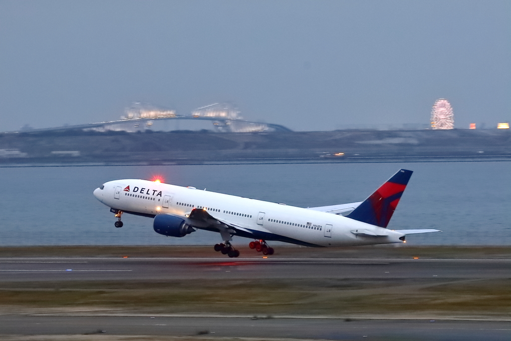 羽田空港　夜の部