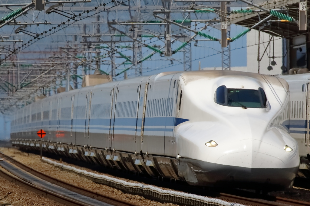 西明石駅　Ｎ700のぞみ