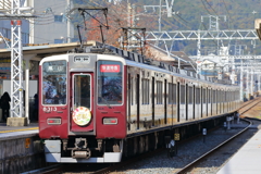 秋の阪急嵐山線