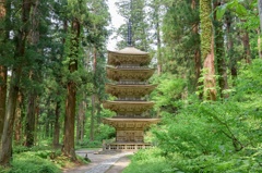 羽黒山五十塔