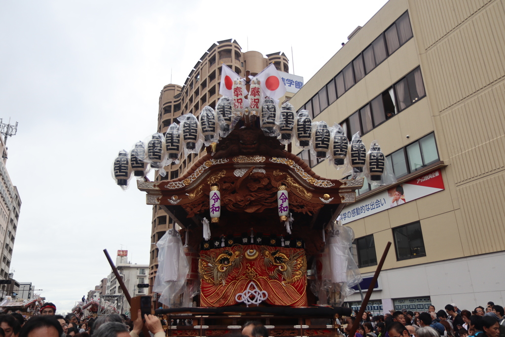 令和奉祝だんじり巡行　5