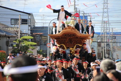 信太連合　だんじり　上町