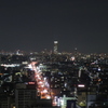 堺市からのハルカス　夜景