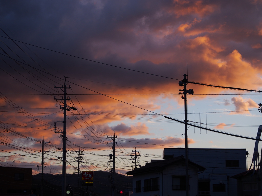 夕焼け空