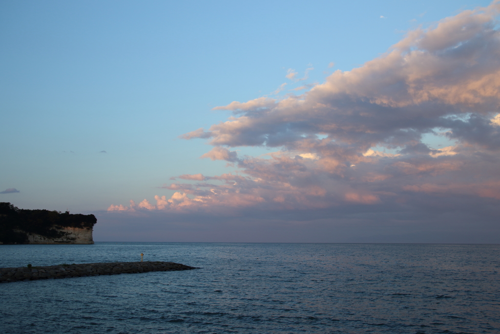 夕方の雲