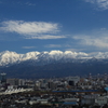 今日の快晴立山連峰