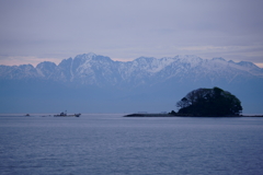 今朝の風景