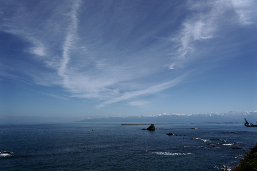 今日の海と空の風景