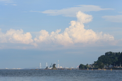 夏雲の風景２