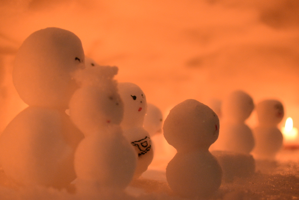 雪だるま一家