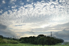 広大な空と悠々強い大地