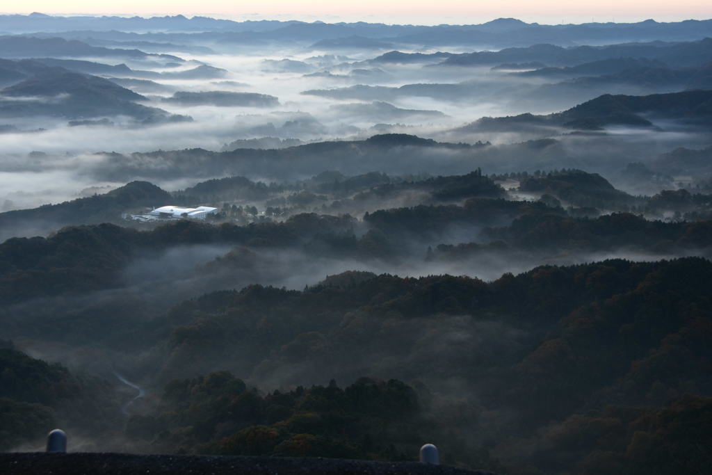 九十九谷の雲海