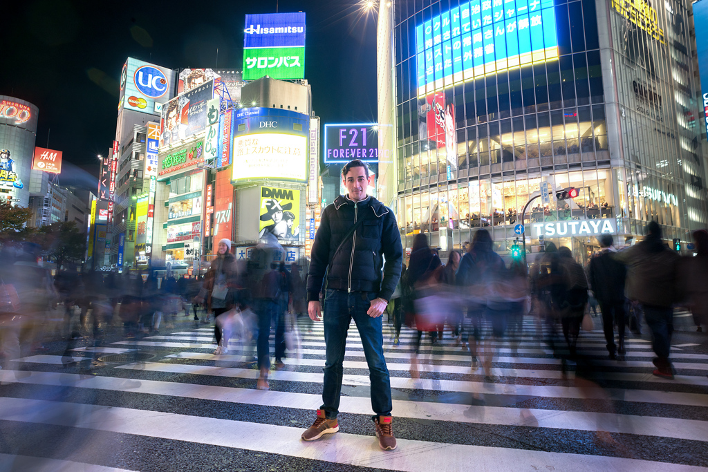 Night with Quentin - Shibuya Crossing