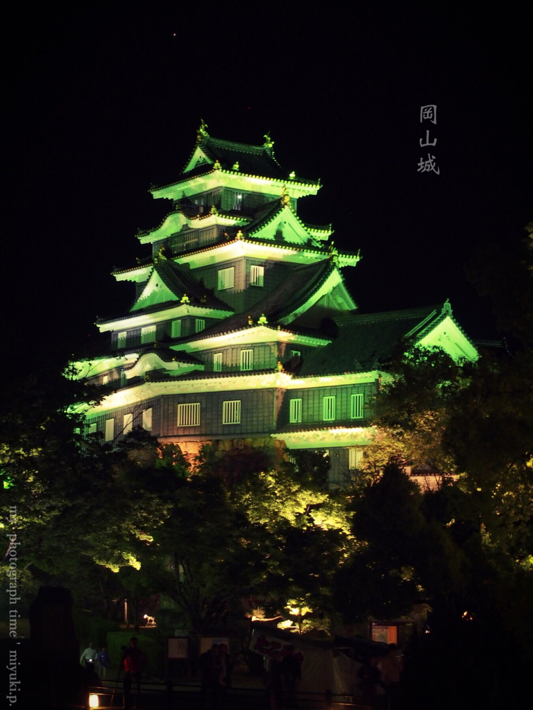 春の鳥城灯源郷*
