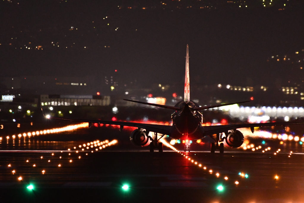 伊丹空港（夜間）②