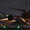伊丹空港（夜間）①
