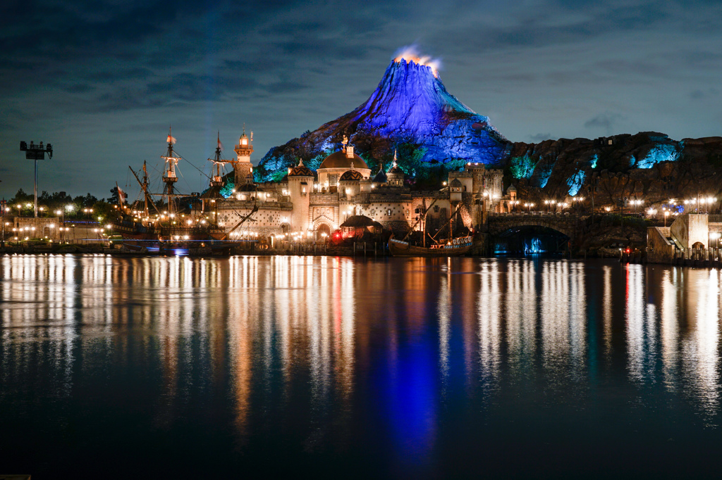 夜の東京ディズニーシー