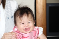 チーちゃん５か月「満面の笑顔」
