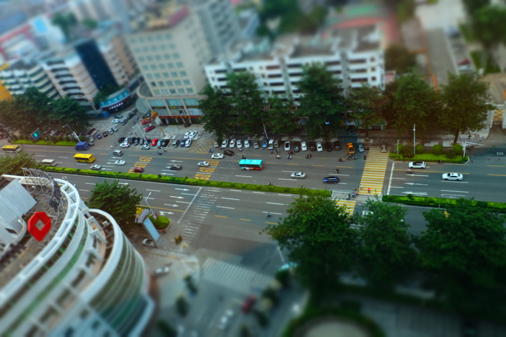 中国トンガンの景色