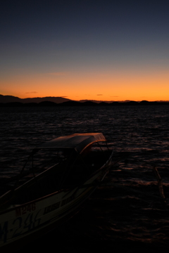 100アイランドの夜明け　2