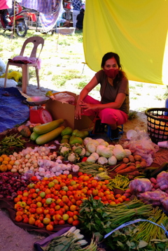野菜売り