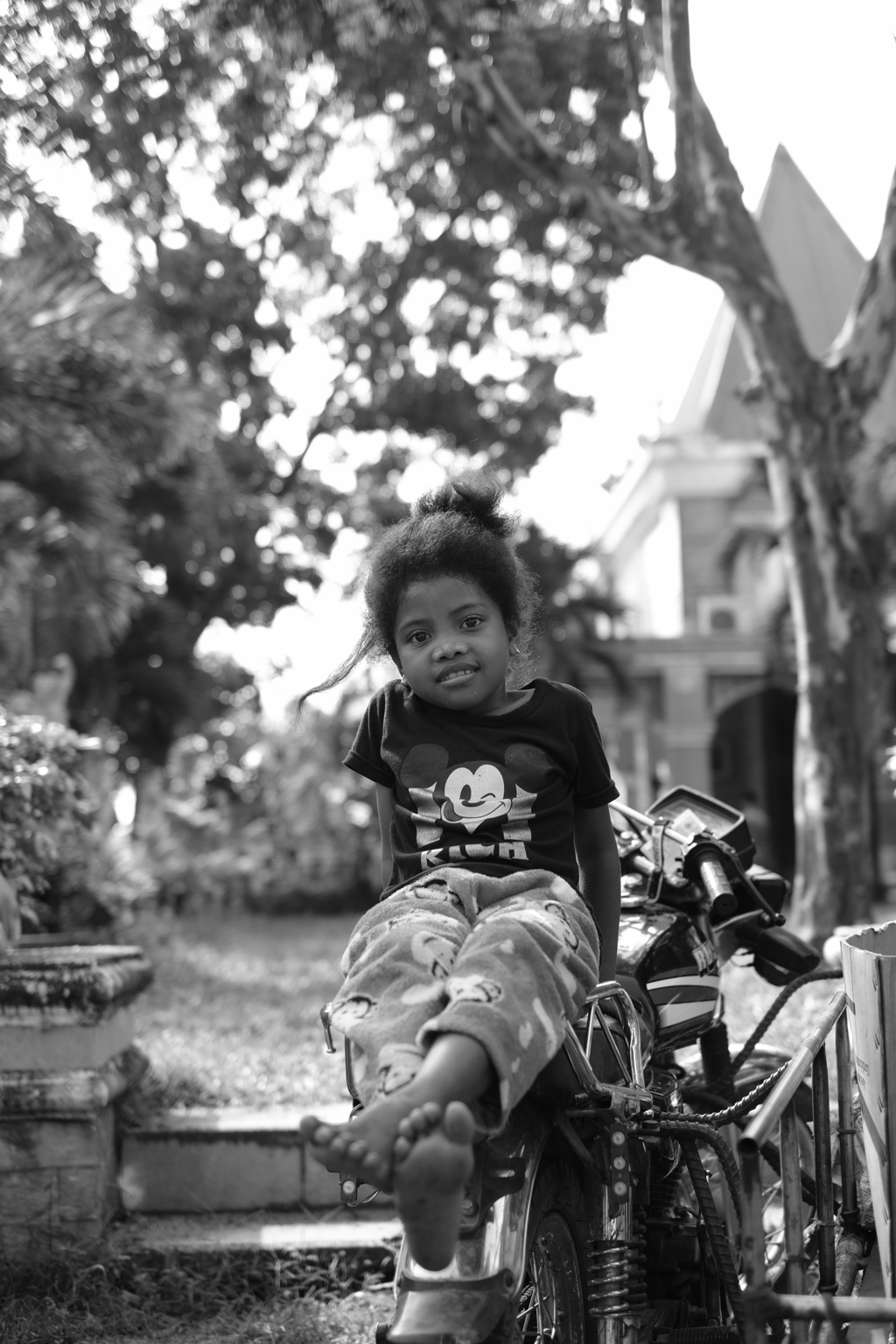 バルガ(アエタ）フィリピンの原住民族の子供