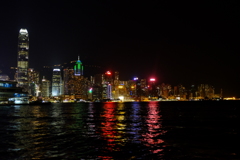 ベタですが香港の夜景