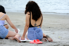 背中のマークを押してみたい