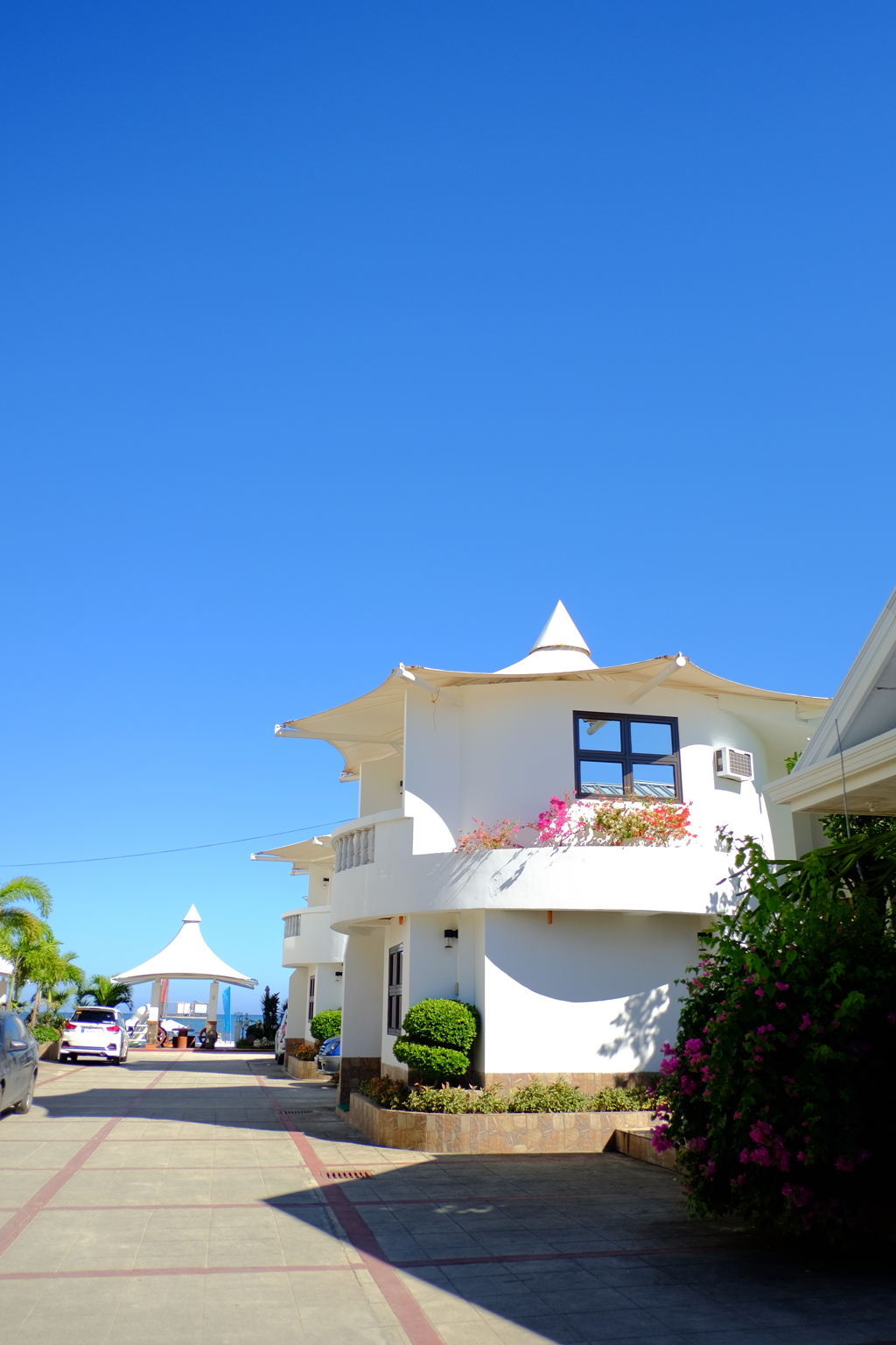 まるで地中海のホテル