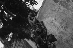 マニラの下町 ２　塀を超えた先には...