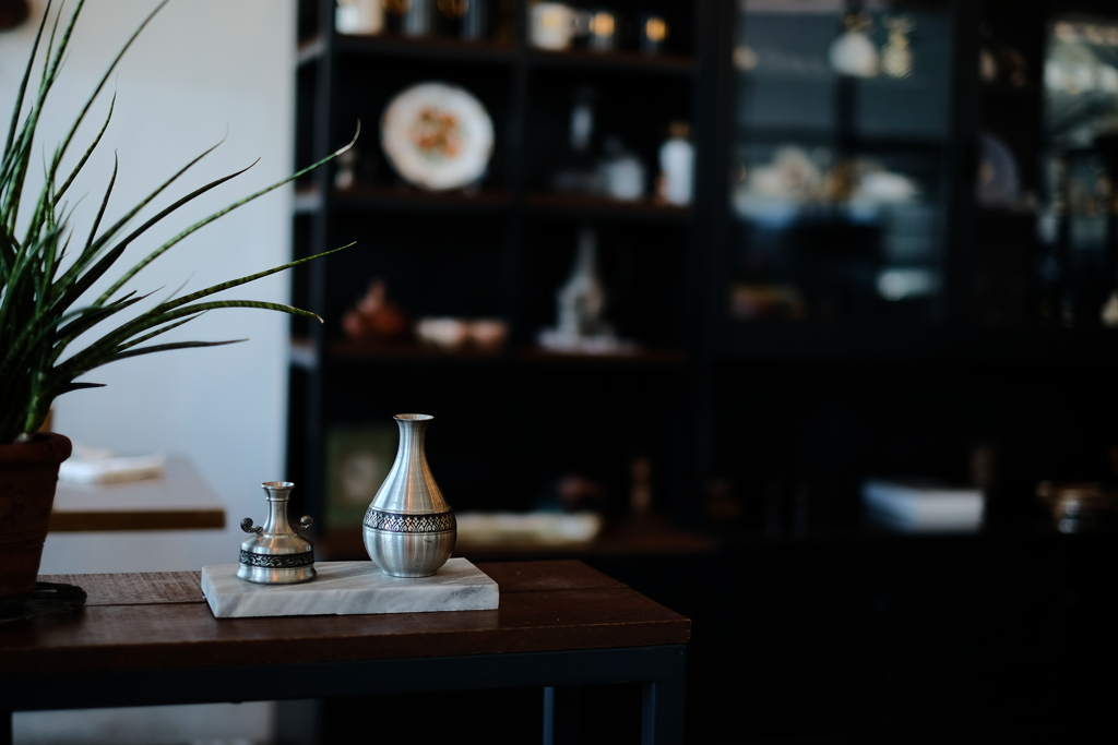 涼しげなピューター