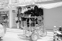 リヤカー付きサイドカー