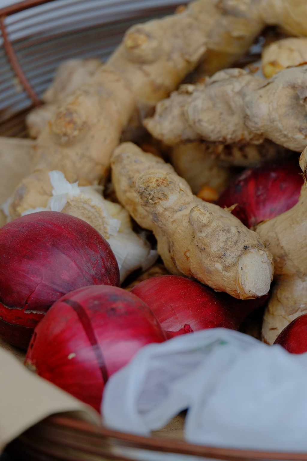 夏野菜（ここは常夏ですが）