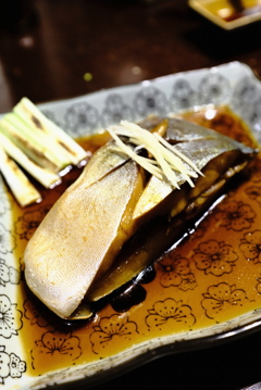 日本レストランにて