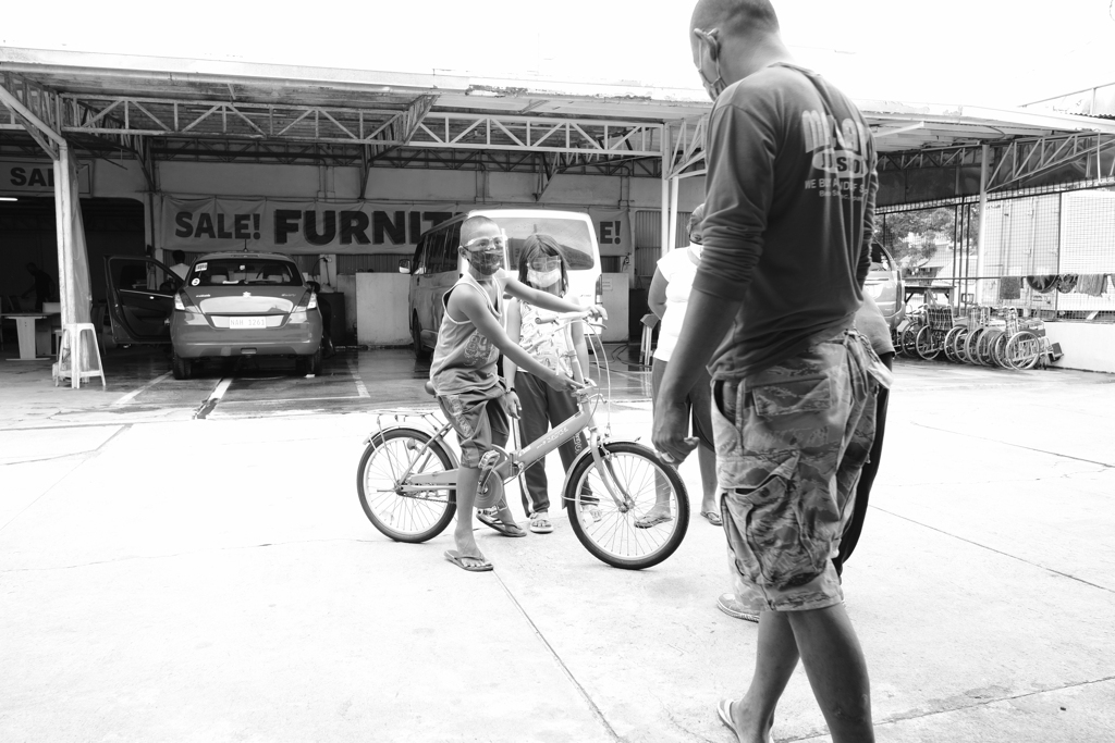 自転車買ってもらった！