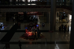 サンタが下りた場所