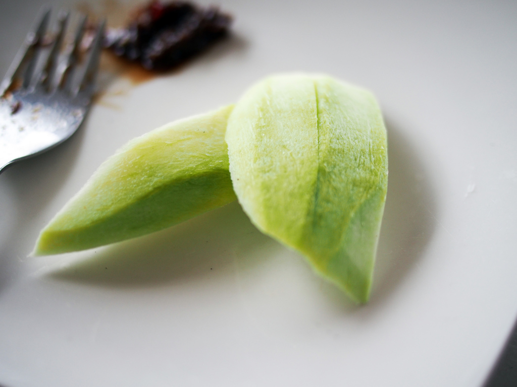 酸っぱいマンゴー