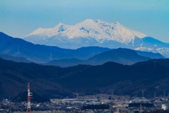 御嶽山 from 池田山